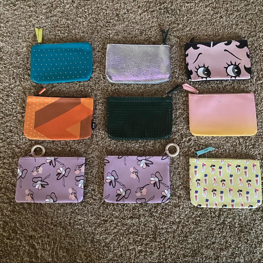 9 Ipsy Bags
